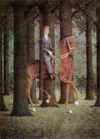 Magritte : "Le blanc-seing"